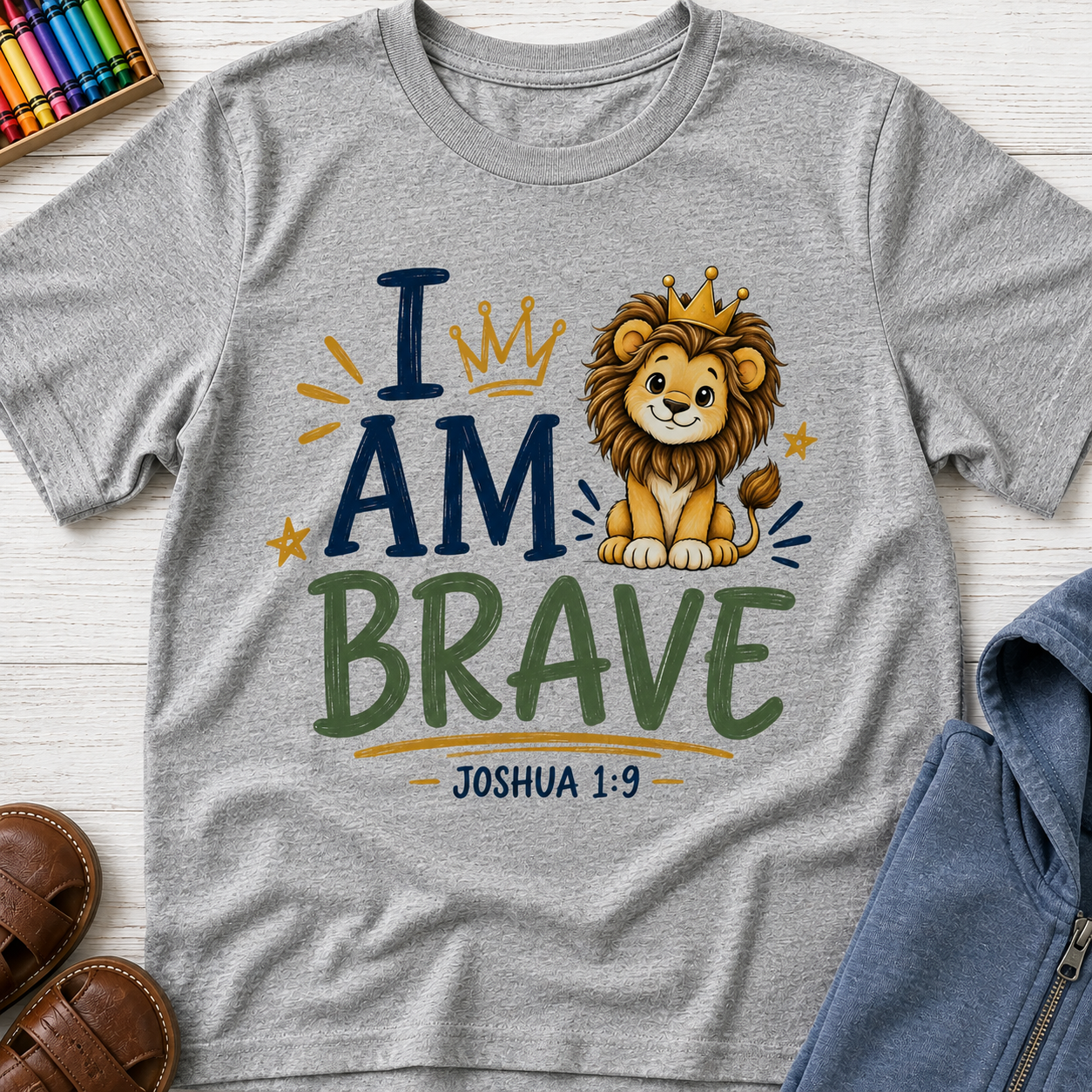 I AM Brave Kids T-Shirt