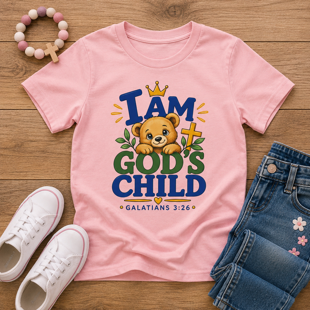 I AM God’s Child Kids T-Shirt