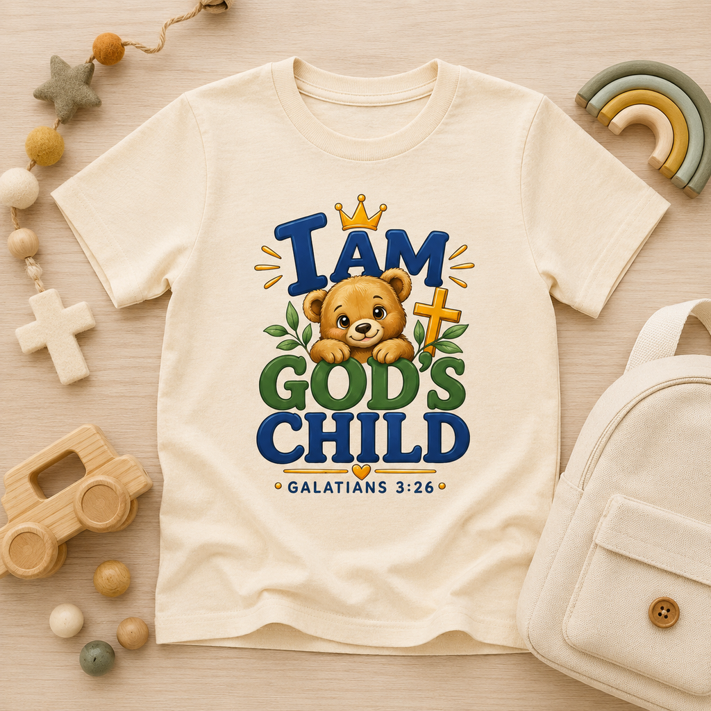 I AM God’s Child Kids T-Shirt