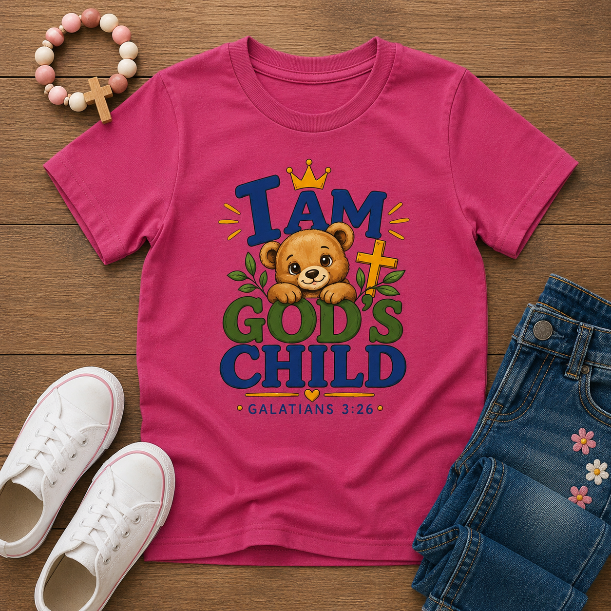 I AM God’s Child Kids T-Shirt