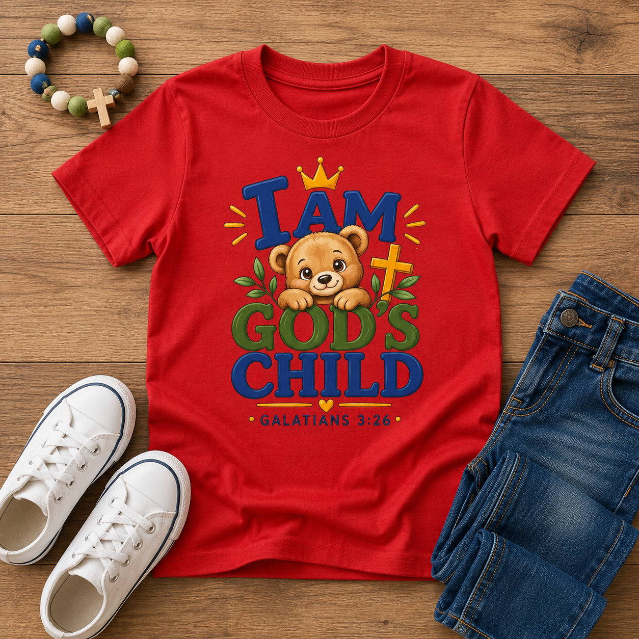 I AM God’s Child Kids T-Shirt