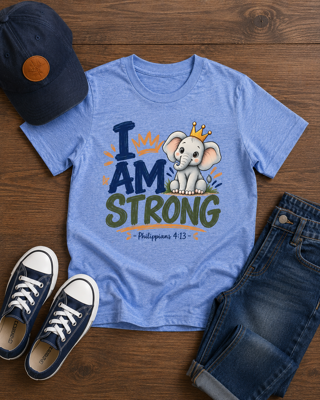 I AM Strong Kids T-Shirt