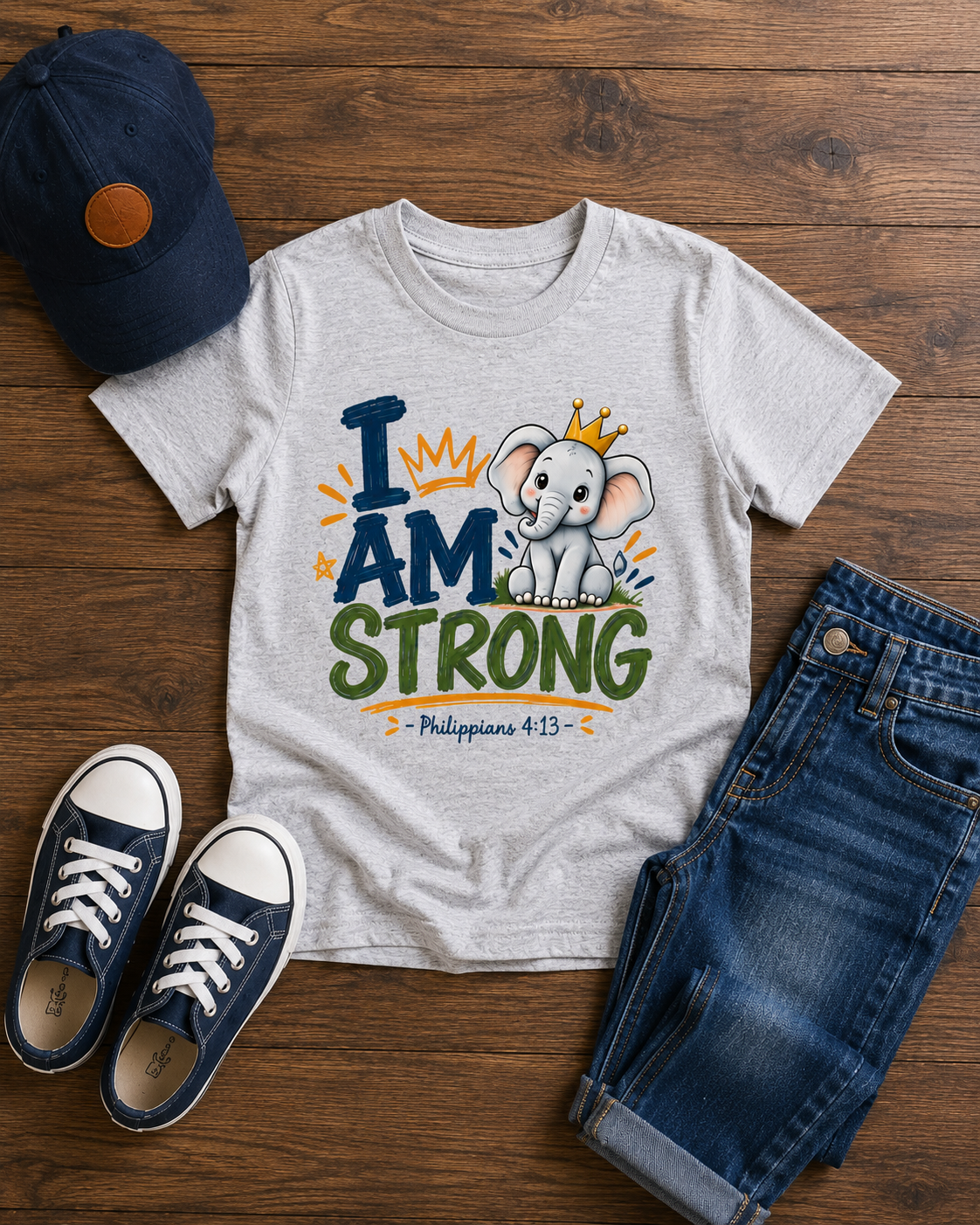 I AM Strong Kids T-Shirt