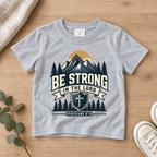 Be Strong in the Lord Kids Tee | Future Disciples Christian scripture shirt - I AM Kids