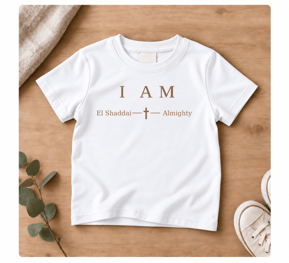 El Shaddai — Almighty | The Great I AM Collection Christian scripture shirt - I AM Kids