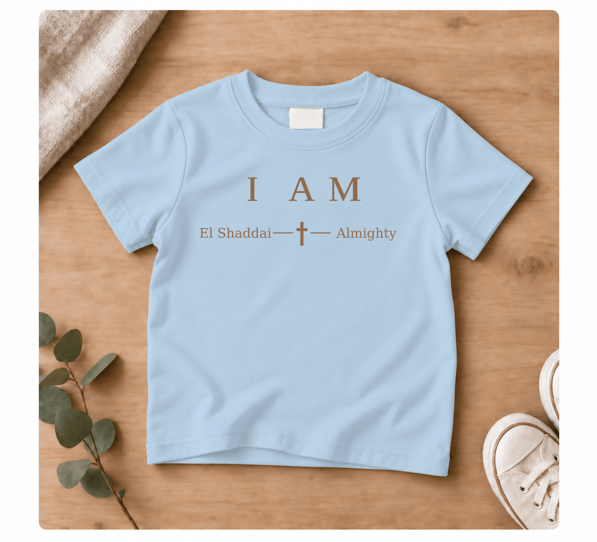 El Shaddai — Almighty | The Great I AM Collection Christian scripture shirt - I AM Kids