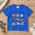 Fruit of the Spirit Kids Tee | Future Disciples Christian scripture shirt - I AM Kids