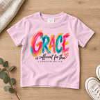 Grace Is Sufficient Kids Tee | Future Disciples Christian scripture shirt - I AM Kids