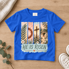 He Is Risen Christian Kids Tee | Future Disciples Christian scripture shirt - I AM Kids