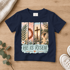 He Is Risen Christian Kids Tee | Future Disciples Christian scripture shirt - I AM Kids
