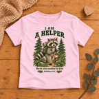 I AM A HELPER Christian scripture shirt - I AM Kids