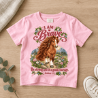 I Am Brave Christian scripture shirt - I AM Kids