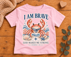I AM Brave Christian scripture shirt - I AM Kids
