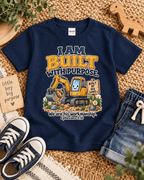 I AM Built Christian scripture shirt - I AM Kids