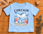I AM Calm Christian scripture shirt - I AM Kids