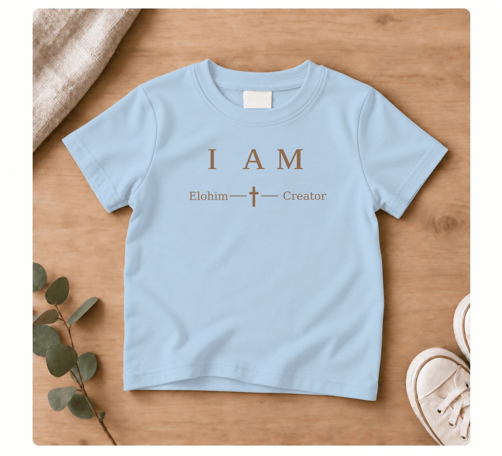 I AM Elohim — Creator | Kids’ Names of God Tee Christian scripture shirt - I AM Kids
