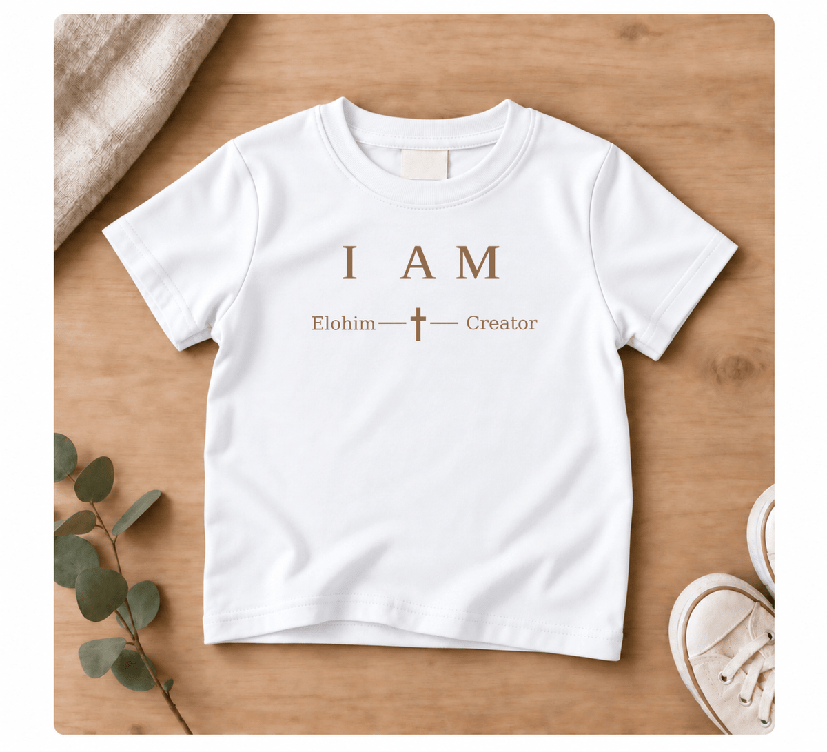 I AM Elohim — Creator | Kids’ Names of God Tee Christian scripture shirt - I AM Kids