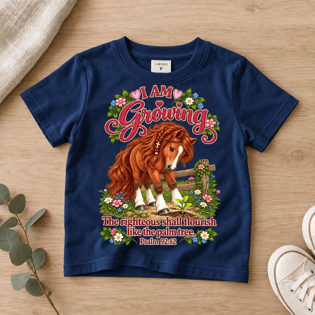 I Am Growing Christian scripture shirt - I AM Kids