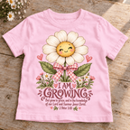 I AM GROWING Christian scripture shirt - I AM Kids