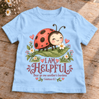 I AM HELPFUL Christian scripture shirt - I AM Kids