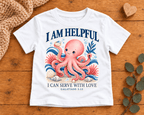 I Am Helpful Christian scripture shirt - I AM Kids
