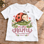 I AM HELPFUL Christian scripture shirt - I AM Kids