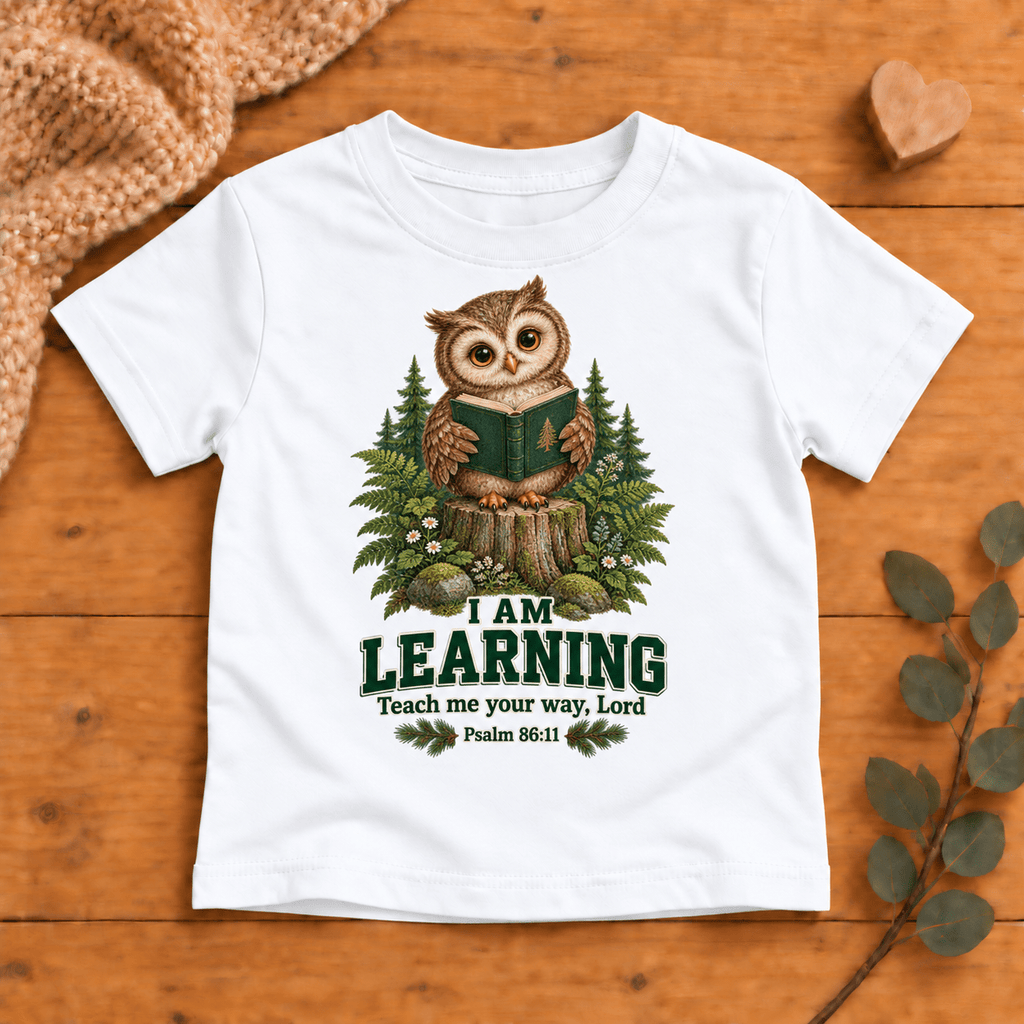 I AM LEARNING Christian scripture shirt - I AM Kids