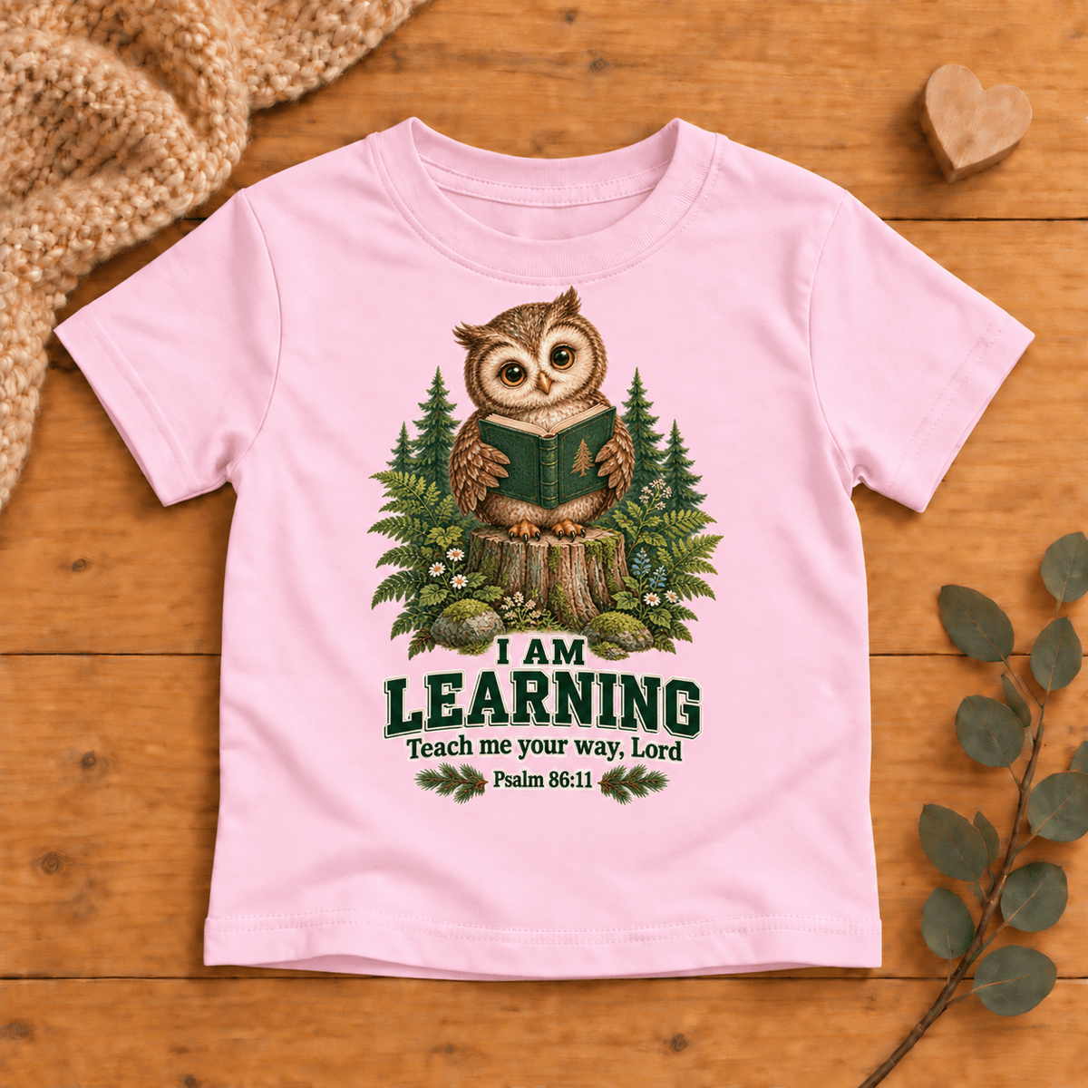 I AM LEARNING Christian scripture shirt - I AM Kids