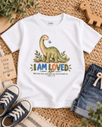 I AM LOVED Christian scripture shirt - I AM Kids