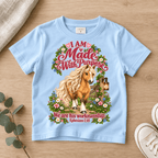 I Am Made with Purpose Christian scripture shirt - I AM Kids