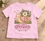 I AM PATIENT Christian scripture shirt - I AM Kids