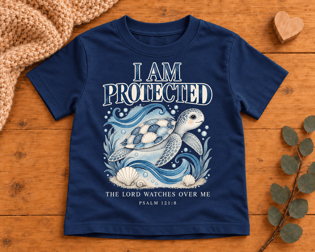I AM Protected Christian scripture shirt - I AM Kids