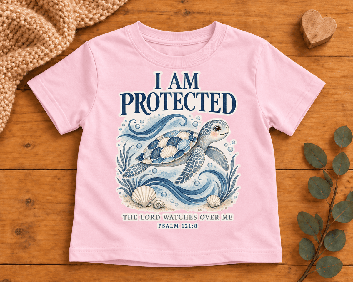 I AM Protected Christian scripture shirt - I AM Kids