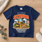 I Am Strong Christian scripture shirt - I AM Kids