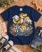 I AM STRONG Christian scripture shirt - I AM Kids