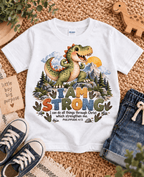 I AM STRONG Christian scripture shirt - I AM Kids
