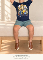 I AM STRONG T-Rex Christian Kids T-Shirt | Philippians 4:13 Christian scripture shirt - I AM Kids