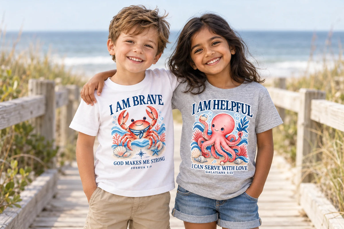 I AM KIDS ocean collection lifestyle photograph