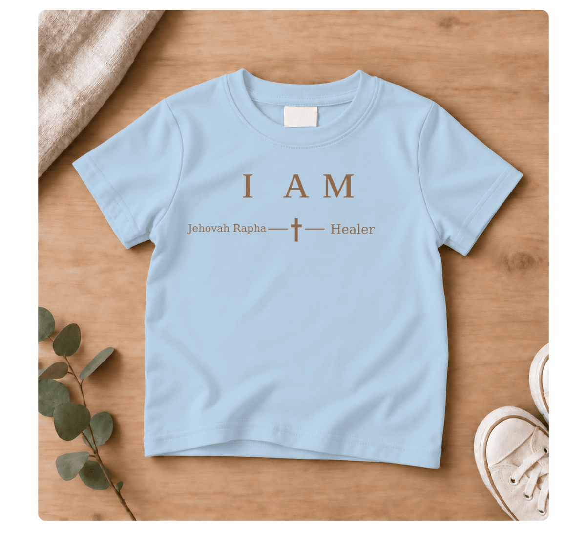 Jehovah Rapha — Healer | The Great I AM Collection Christian scripture shirt - I AM Kids