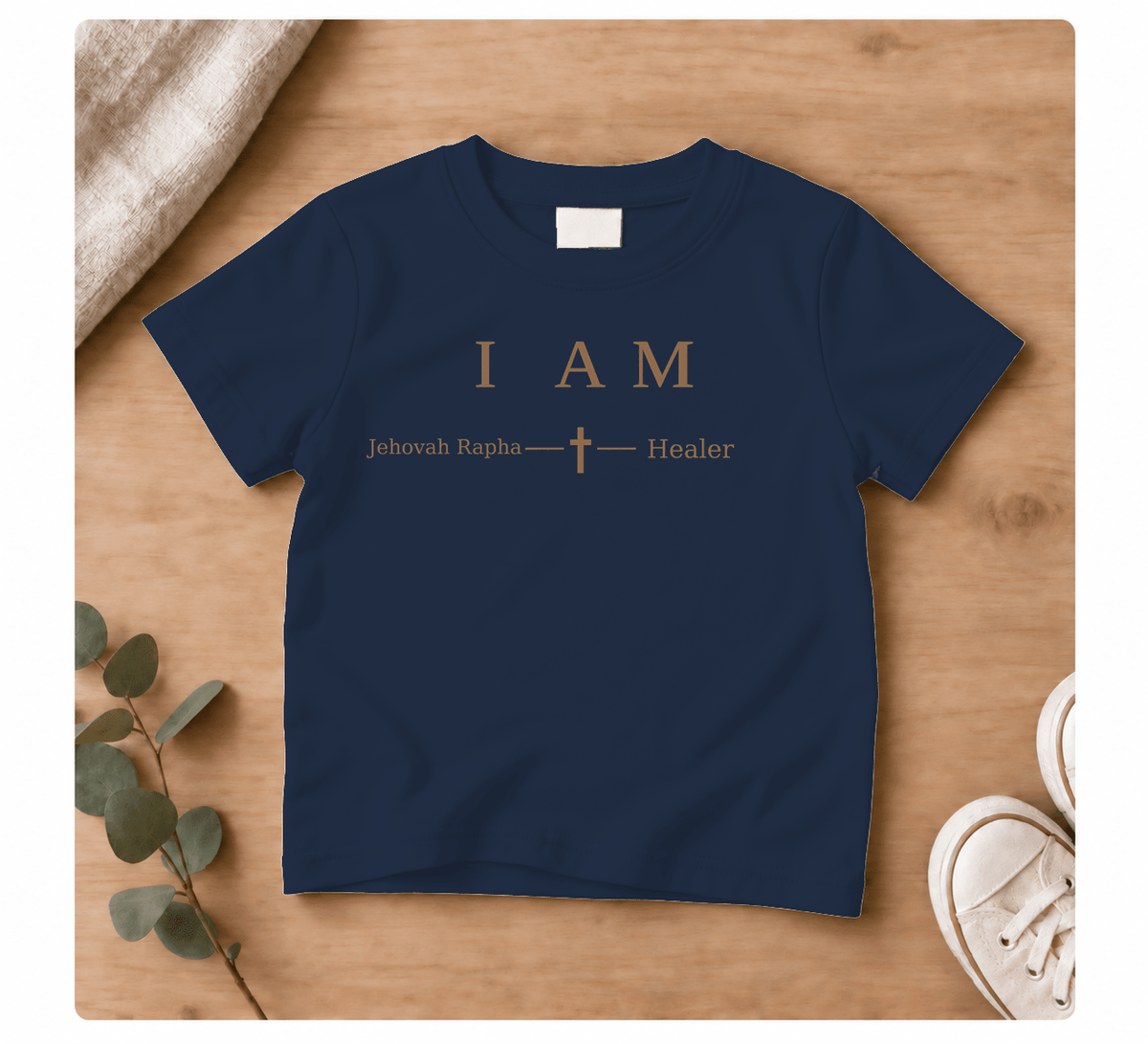 Jehovah Rapha — Healer | The Great I AM Collection Christian scripture shirt - I AM Kids