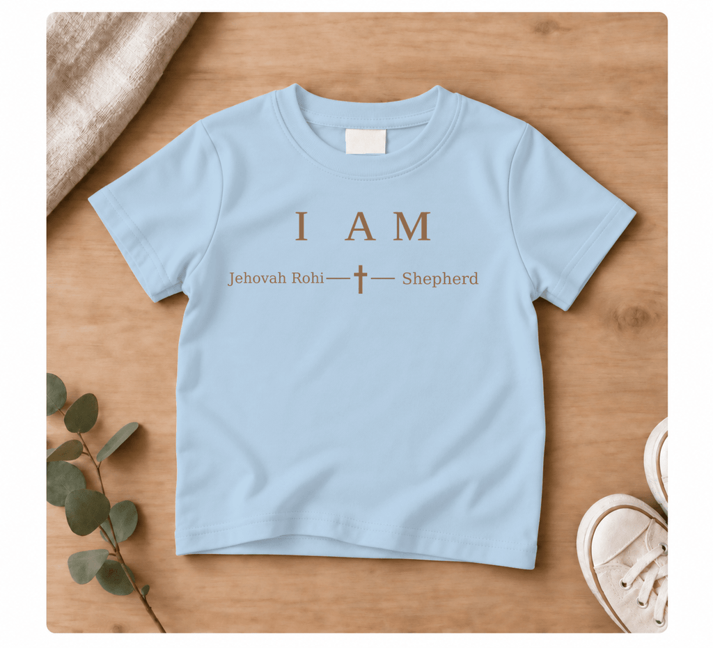 Jehovah Rohi — Shepherd | The Great I AM Collection Christian scripture shirt - I AM Kids