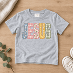Jesus Patchwork Kids Tee | Future Disciples Christian scripture shirt - I AM Kids
