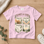 Names of God Kids Tee | Future Disciples Christian scripture shirt - I AM Kids